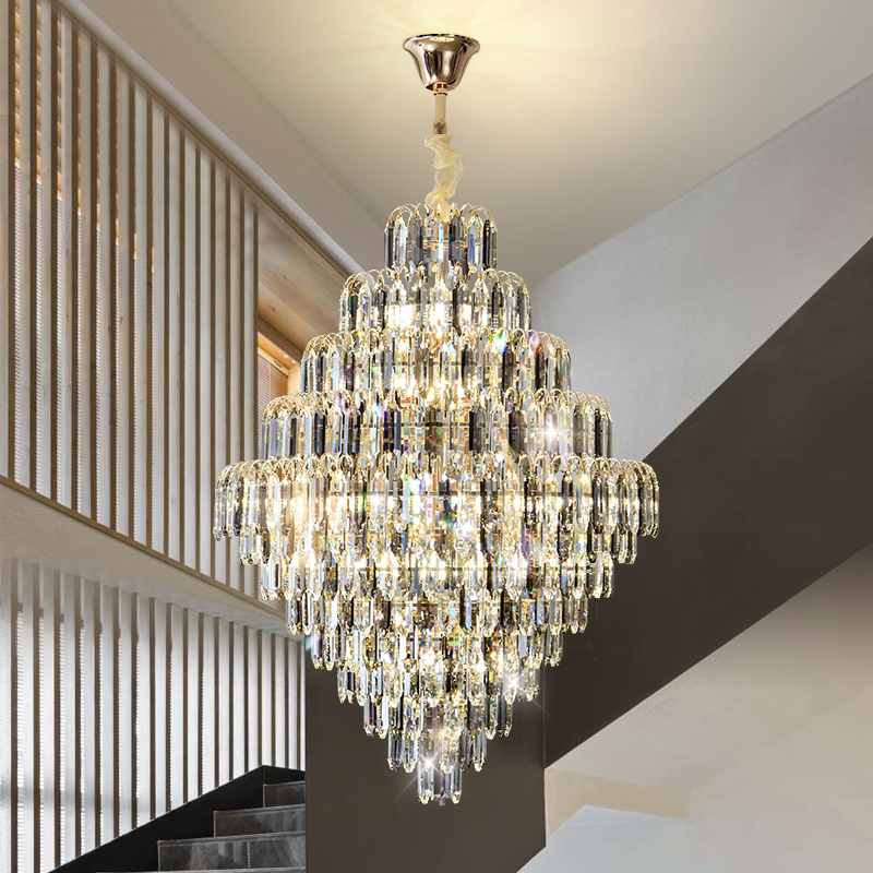 Interior Design Hall - Post Modern Luxury Hotel Lobby Chandelier