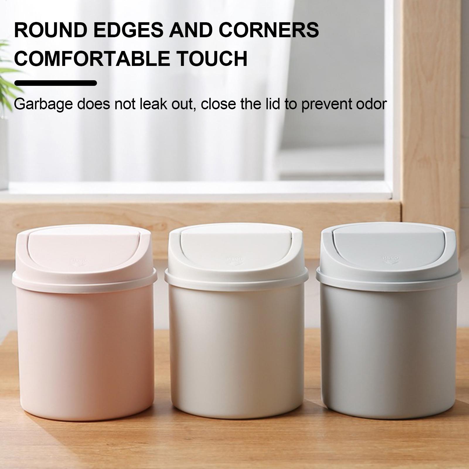 Interior Design Your Home - Mini Trash Can for Desk Table