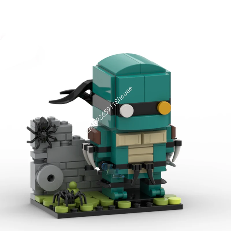 Interior Design Lego - 177pcs MOC turtle shell warrior Slashes
