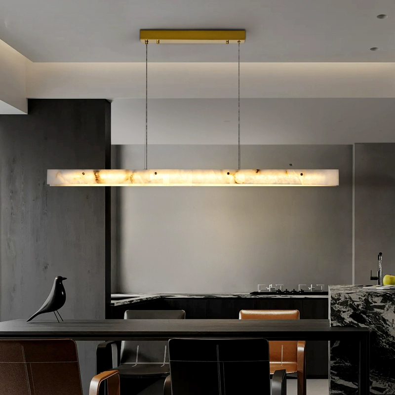 Postmodern Marble Long Pendant - đánh giá và giá Interior Design Hall