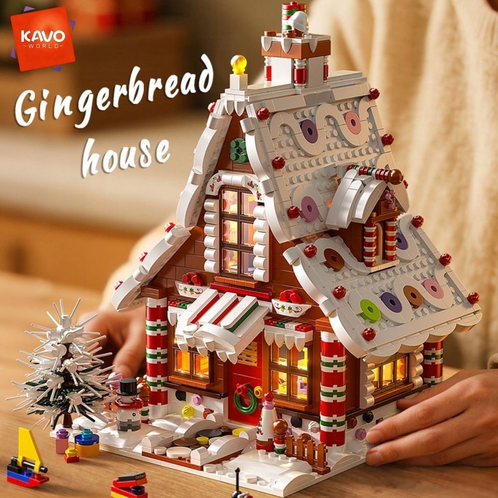 KAVOWORLD 1614PCS Christmas Gi - đánh giá và giá Interior Design Lego