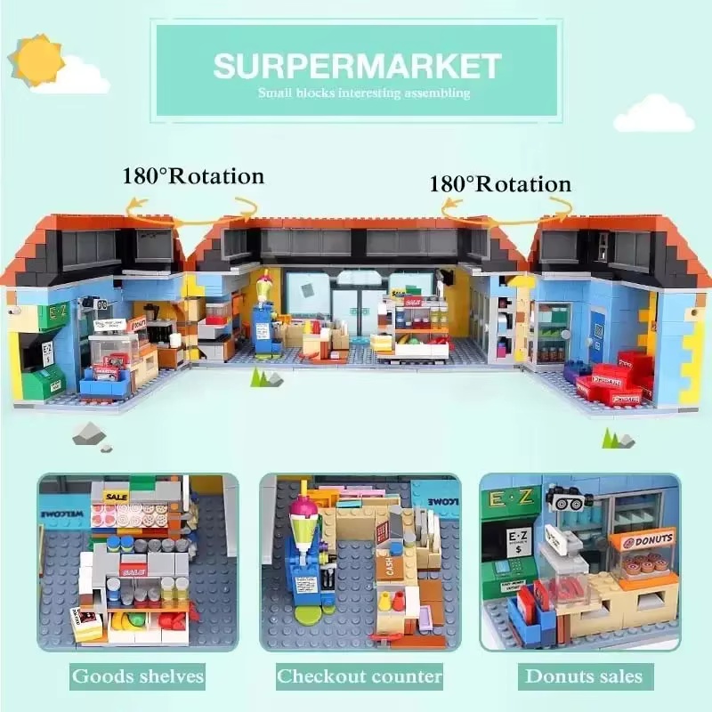 New Hamburg Supermarket 2026 B - đánh giá và giá Interior Design Lego