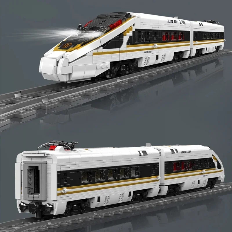 12015 High-Speed Railway Train - đánh giá và giá Interior Design Lego