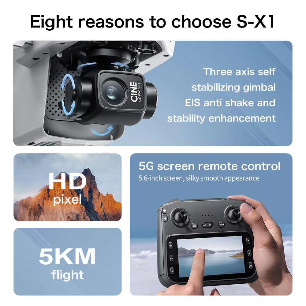 Original S-X1 Drone 8K HD Prof - đánh giá và giá Interior Design Game
