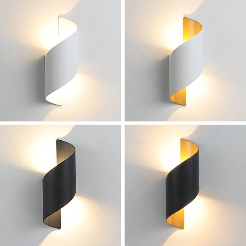 Spiral Design LED Wall Lamp 10 - đánh giá và giá Interior Design Elements