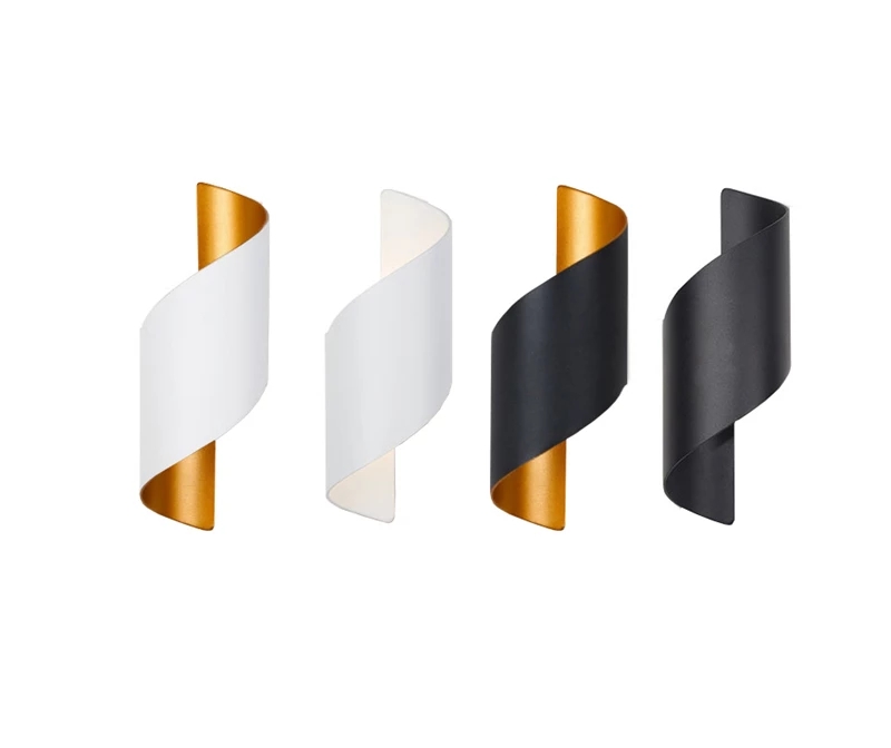 Spiral Design LED Wall Lamp 10 - đánh giá và giá Interior Design Elements