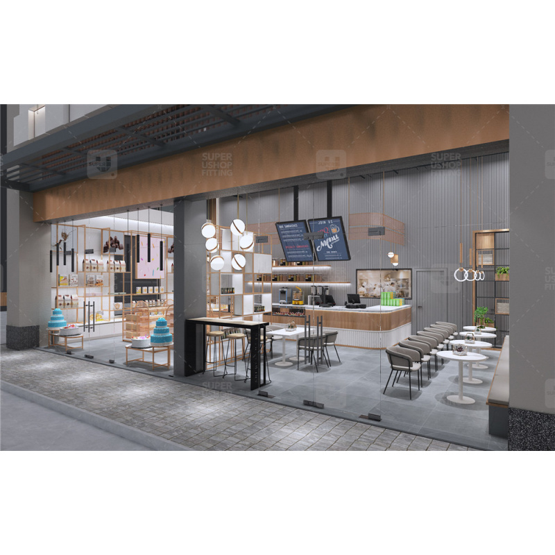 custom.Custom Dessert Shop Fur - đánh giá và giá Interior Design Of Cafe