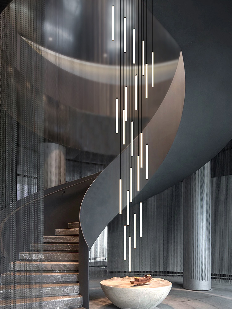 Nordic Strip Chandelier LED Ci - đánh giá và giá Interior Design Elements