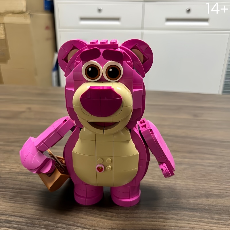 Cartoon Bear Shaped Building B - đánh giá và giá Interior Design Lego