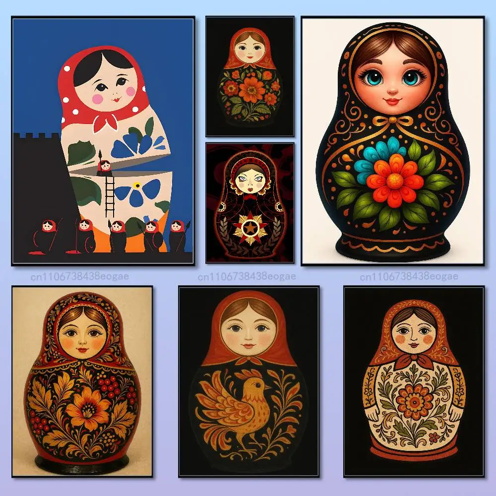 Dolls Matryoshka Russian Art P - đánh giá và giá Interior Design Of Cafe