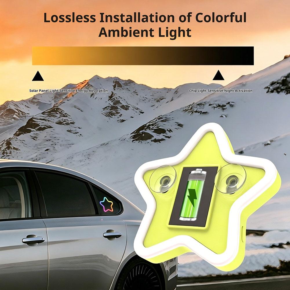 Wireless Solar Star Car Ambien - đánh giá và giá Interior Design Elements