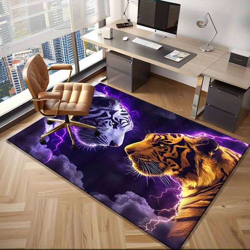 Tiger faces rug with electric  - đánh giá và giá Interior Design Your Home