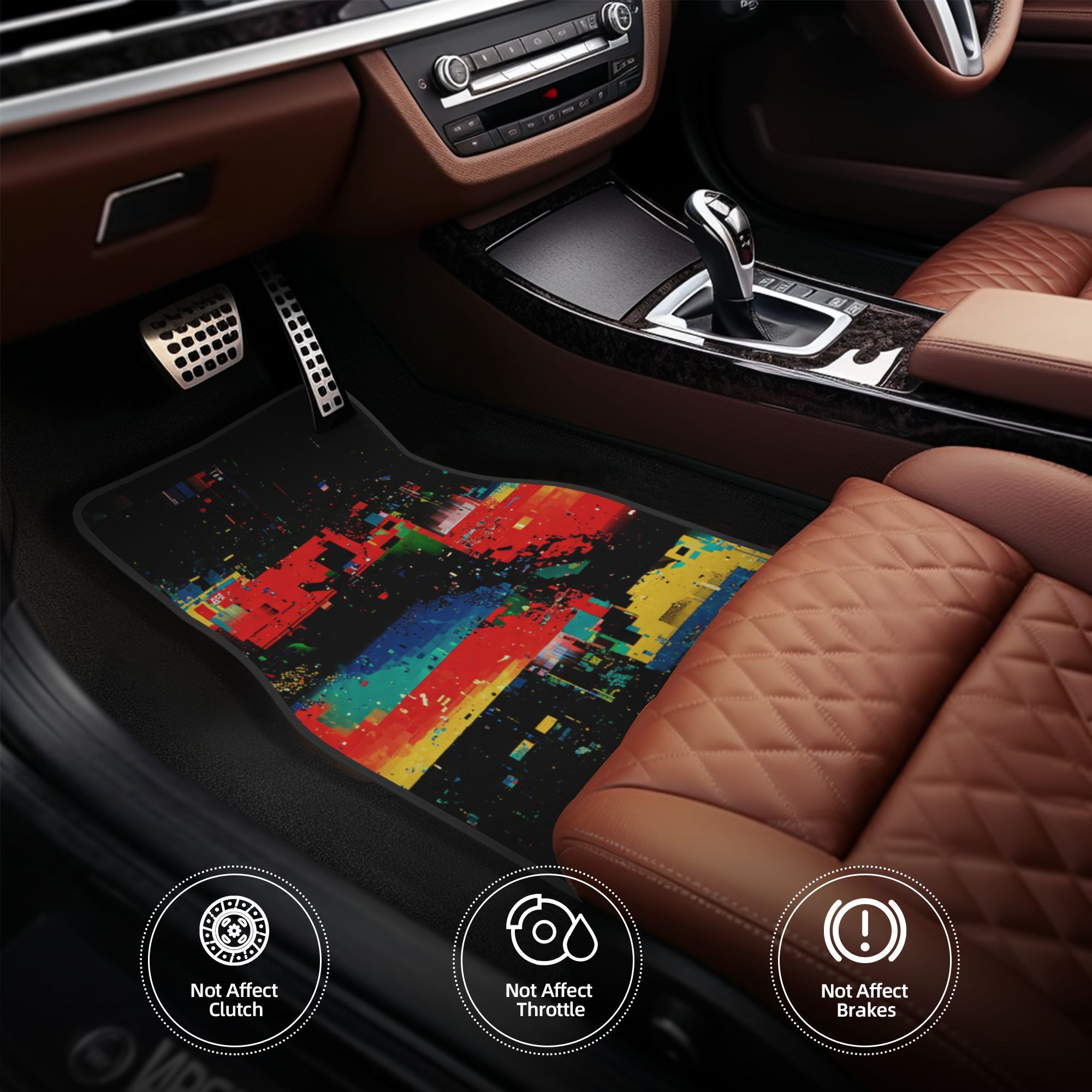 4pcs Fashionable Car Mats, Pri - đánh giá và giá Interior Design Elements