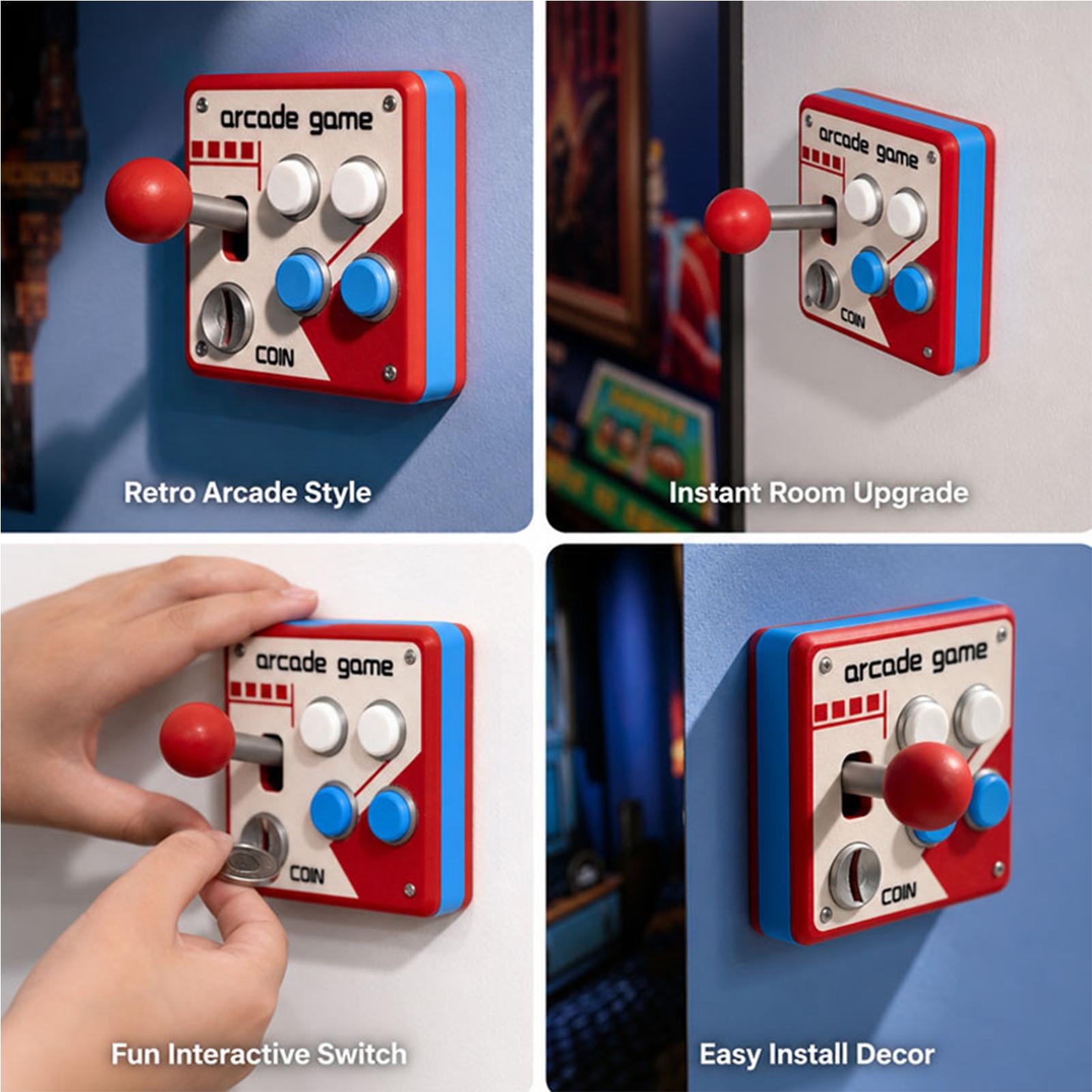 Creative Retro Arcade Game Lig - đánh giá và giá Interior Design Game