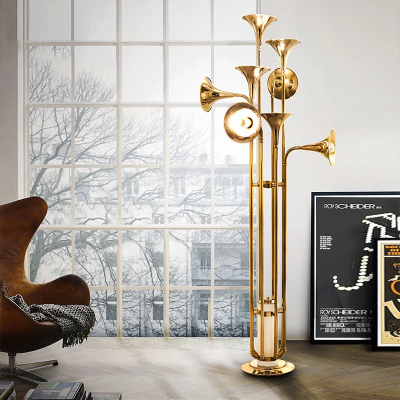Nordic Trumpet Pendant Lamp fo - đánh giá và giá Interior Design Hall