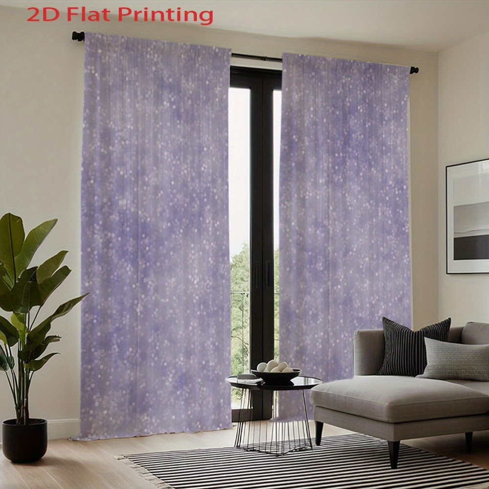 Purple Sparkle Curtains Window - đánh giá và giá Interior Design Of Cafe