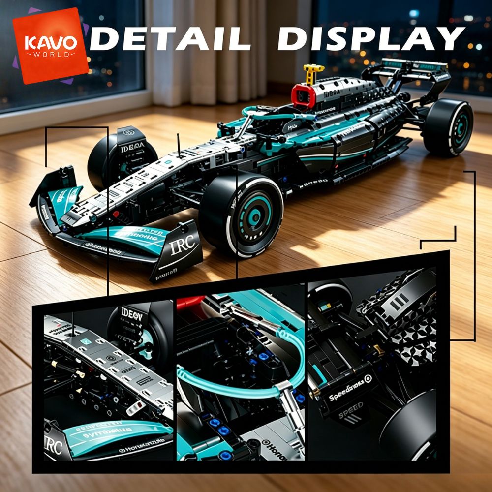 KAVOWORLD DIY Technical Champi - đánh giá và giá Interior Design Lego